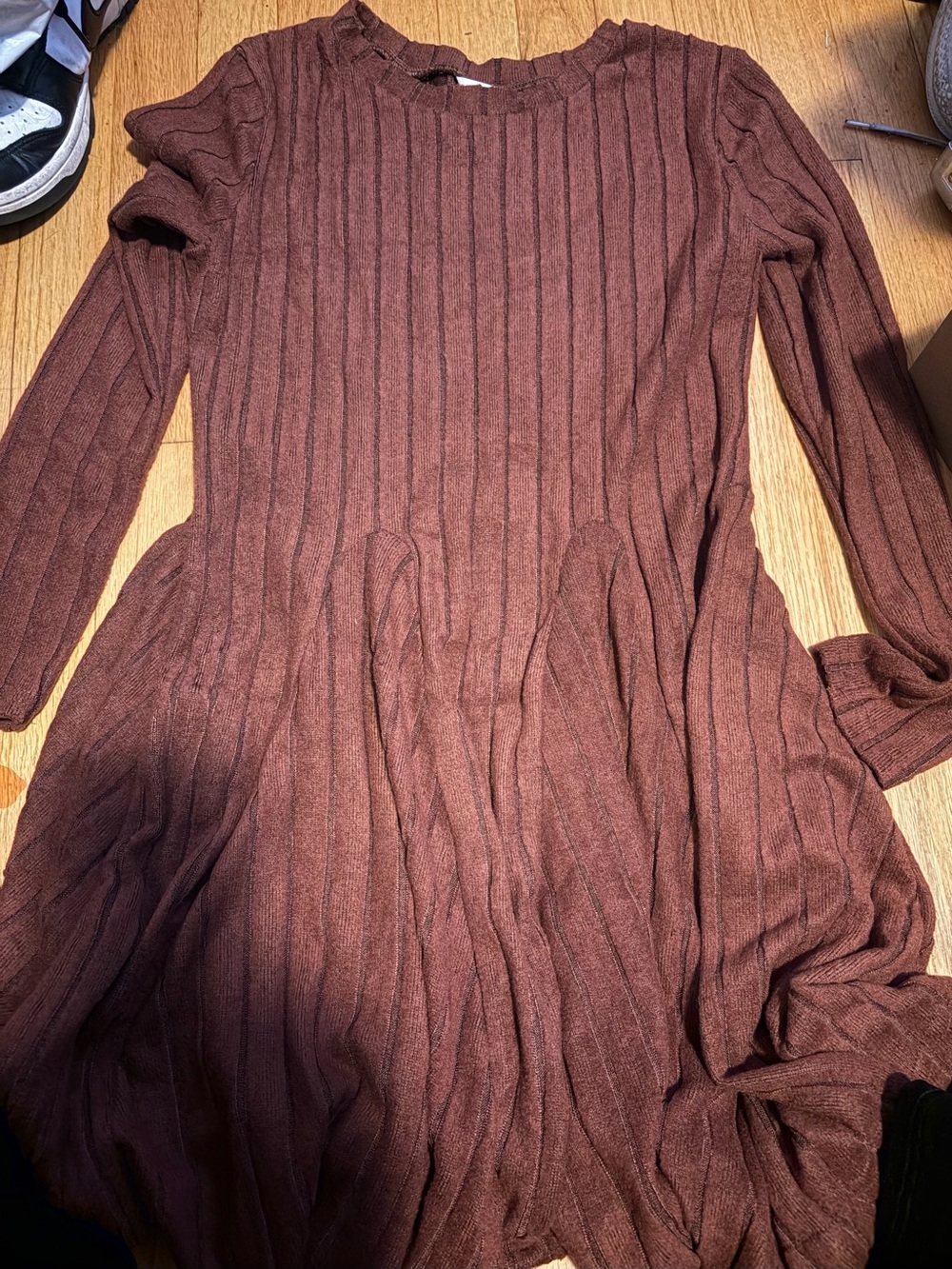 Brown dress